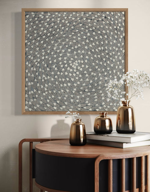 Big Sardines | Framed Giclee Print on Canvas